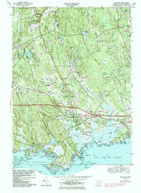 Download a high-resolution, GPS-compatible USGS topo map for Guilford, CT (1984 edition)