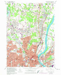 Download a high-resolution, GPS-compatible USGS topo map for Hartford North, CT (1973 edition)
