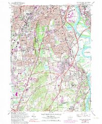 Download a high-resolution, GPS-compatible USGS topo map for Hartford South, CT (1983 edition)