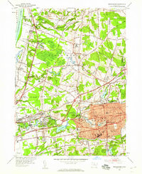 Download a high-resolution, GPS-compatible USGS topo map for Manchester, CT (1959 edition)