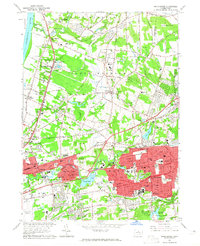preview thumbnail of historical topo map of Hartford County, CT in 1963