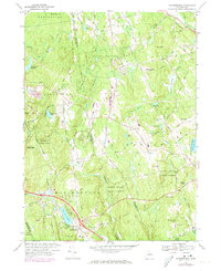 preview thumbnail of historical topo map of Tolland County, CT in 1967