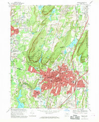 Download a high-resolution, GPS-compatible USGS topo map for Meriden, CT (1970 edition)