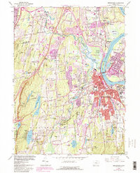 Download a high-resolution, GPS-compatible USGS topo map for Middletown, CT (1992 edition)
