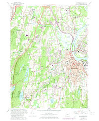 Download a high-resolution, GPS-compatible USGS topo map for Middletown, CT (1973 edition)