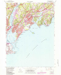 Download a high-resolution, GPS-compatible USGS topo map for Milford, CT (1984 edition)