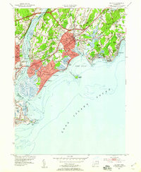 Download a high-resolution, GPS-compatible USGS topo map for Milford, CT (1959 edition)