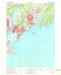 Download a high-resolution, GPS-compatible USGS topo map for Milford, CT (1960 edition)