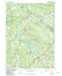 Download a high-resolution, GPS-compatible USGS topo map for Montville, CT (1984 edition)
