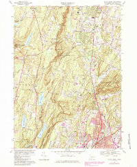 Download a high-resolution, GPS-compatible USGS topo map for Mount Carmel, CT (1985 edition)