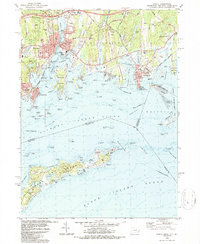 Download a high-resolution, GPS-compatible USGS topo map for Mystic, CT (1987 edition)