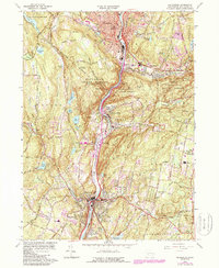 Download a high-resolution, GPS-compatible USGS topo map for Naugatuck, CT (1988 edition)