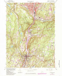 Download a high-resolution, GPS-compatible USGS topo map for Naugatuck, CT (1984 edition)