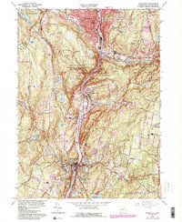 Download a high-resolution, GPS-compatible USGS topo map for Naugatuck, CT (1988 edition)