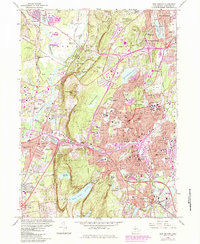 Download a high-resolution, GPS-compatible USGS topo map for New Britain, CT (1985 edition)