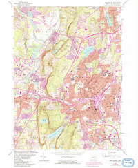 Download a high-resolution, GPS-compatible USGS topo map for New Britain, CT (1992 edition)