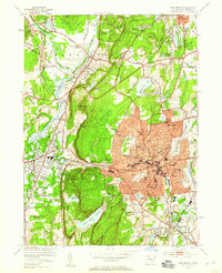 Download a high-resolution, GPS-compatible USGS topo map for New Britain, CT (1958 edition)
