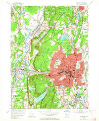 Download a high-resolution, GPS-compatible USGS topo map for New Britain, CT (1964 edition)