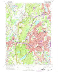 Download a high-resolution, GPS-compatible USGS topo map for New Britain, CT (1973 edition)