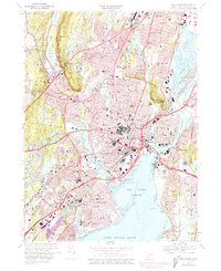 Download a high-resolution, GPS-compatible USGS topo map for New Haven, CT (1974 edition)