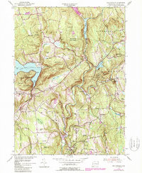 Download a high-resolution, GPS-compatible USGS topo map for New Preston, CT (1988 edition)