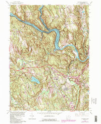 Download a high-resolution, GPS-compatible USGS topo map for Newtown, CT (1985 edition)