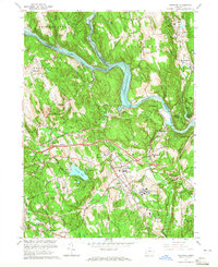 Download a high-resolution, GPS-compatible USGS topo map for Newtown, CT (1965 edition)