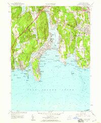 Download a high-resolution, GPS-compatible USGS topo map for Niantic, CT (1959 edition)