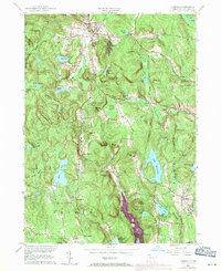 preview thumbnail of historical topo map of Litchfield County, CT in 1965