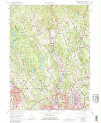 Download a high-resolution, GPS-compatible USGS topo map for Norwalk North, CT (1989 edition)