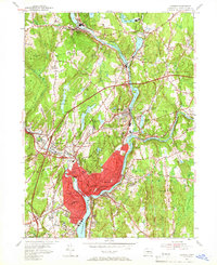 Download a high-resolution, GPS-compatible USGS topo map for Norwich, CT (1961 edition)