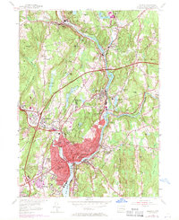 Download a high-resolution, GPS-compatible USGS topo map for Norwich, CT (1971 edition)