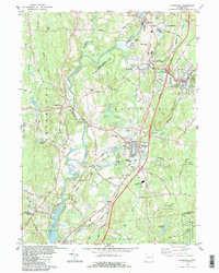 preview thumbnail of historical topo map of Windham County, CT in 1983