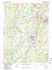 Download a high-resolution, GPS-compatible USGS topo map for Plainfield, CT (1983 edition)