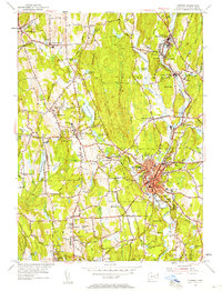 Download a high-resolution, GPS-compatible USGS topo map for Putnam, CT (1958 edition)