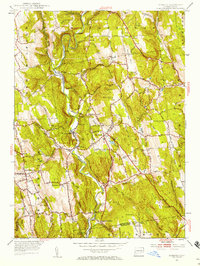 Download a high-resolution, GPS-compatible USGS topo map for Roxbury, CT (1958 edition)