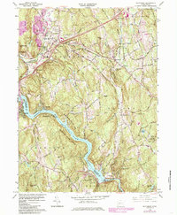 Download a high-resolution, GPS-compatible USGS topo map for Southbury, CT (1985 edition)