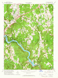 Download a high-resolution, GPS-compatible USGS topo map for Southbury, CT (1966 edition)
