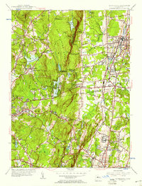 Download a high-resolution, GPS-compatible USGS topo map for Southington, CT (1958 edition)