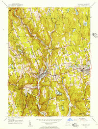 Download a high-resolution, GPS-compatible USGS topo map for Thomaston, CT (1957 edition)