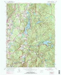 Download a high-resolution, GPS-compatible USGS topo map for Thompson, CT (1983 edition)