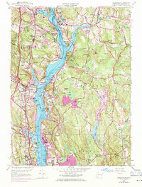 Download a high-resolution, GPS-compatible USGS topo map for Uncasville, CT (1971 edition)