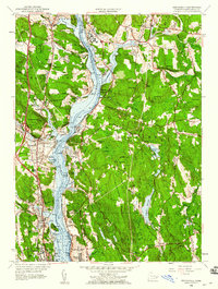 Download a high-resolution, GPS-compatible USGS topo map for Uncasville, CT (1960 edition)