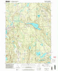 Download a high-resolution, GPS-compatible USGS topo map for Voluntown, CT (2003 edition)