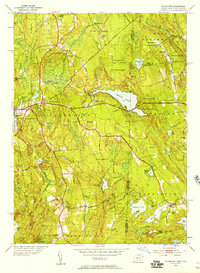 Download a high-resolution, GPS-compatible USGS topo map for Voluntown, CT (1957 edition)