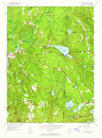 Download a high-resolution, GPS-compatible USGS topo map for Voluntown, CT (1962 edition)
