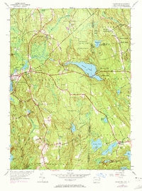 Download a high-resolution, GPS-compatible USGS topo map for Voluntown, CT (1972 edition)