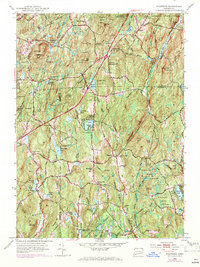 preview thumbnail of historical topo map of Windham County, CT in 1952