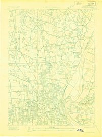 preview thumbnail of historical topo map of Hartford County, CT in 1928