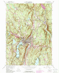 preview thumbnail of historical topo map of Winsted, CT in 1956